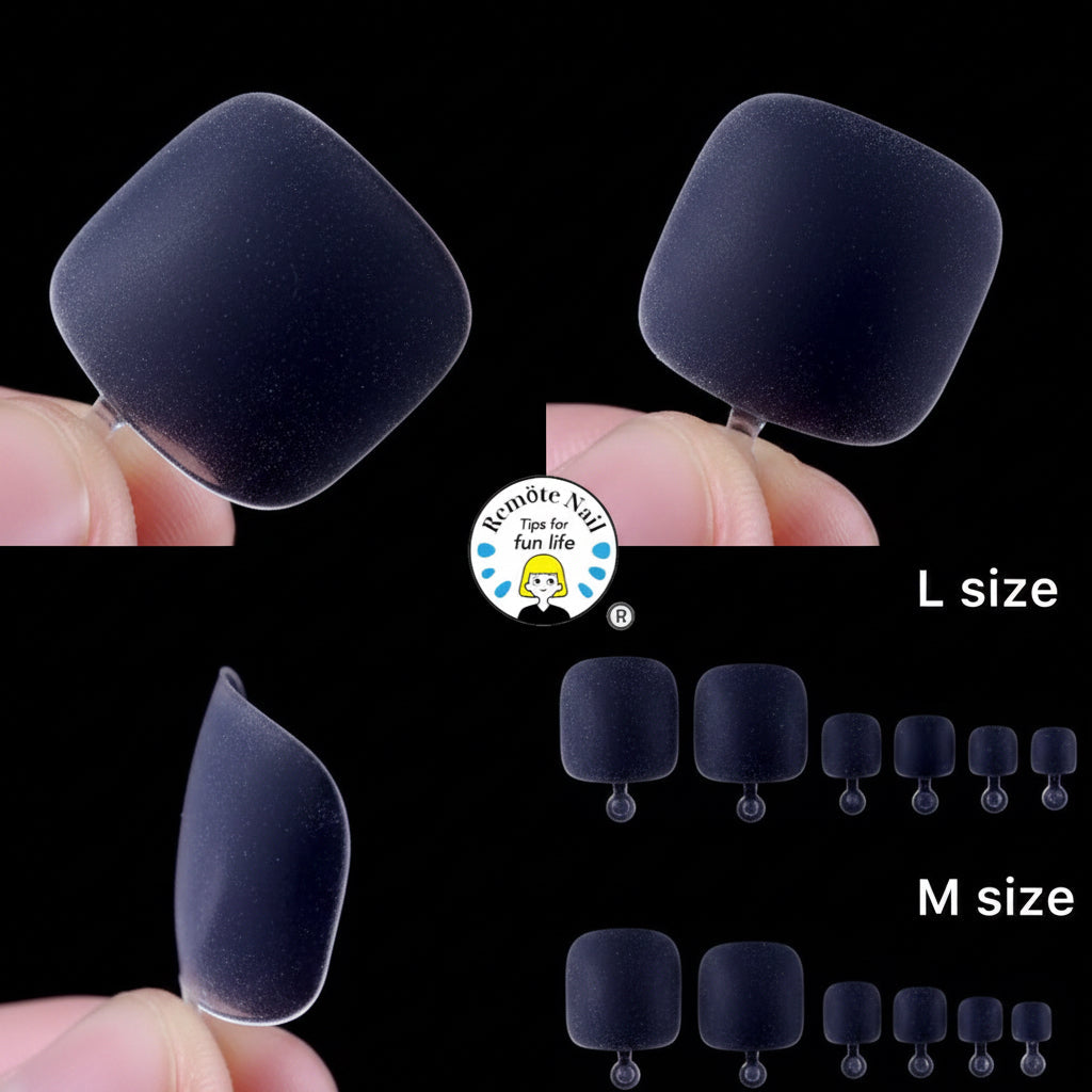 形状記憶ネイルチップフレキシー ®︎  【フット】サイズ別　単品　袋入