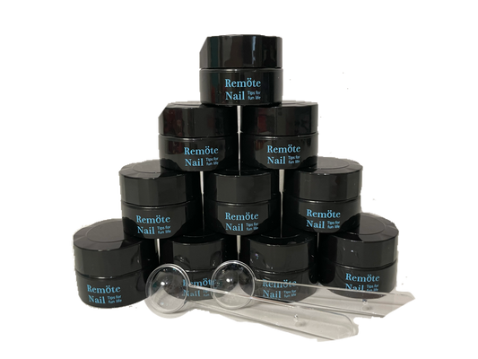 Professional clay for nail models in a large jar [10 servings]